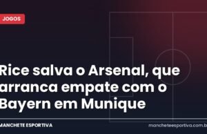 Rice salva o Arsenal, que arranca empate com o Bayern em Munique Bayern de Munique e Arsenal na Allianz Arena pela Champions League