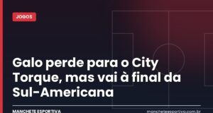 Galo perde para o City Torque, mas vai à final da Sul-Americana Jogadores do Atlético-MG no Estádio Centenário, em Montevidéu