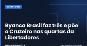 Byanca Brasil faz três e põe o Cruzeiro nas quartas da Libertadores Cruzeiro x Bolívar pela Libertadores Feminina em Quito