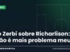 De Zerbi sobre Richarlison: ‘Não é mais problema meu’ Arte da Manchete Esportiva sobre De Zerbi e o futuro de Richarlison no Tottenham