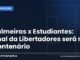 Palmeiras x Estudiantes: final da Libertadores será no Centenário Arte da Manchete Esportiva sobre a final da Libertadores entre Palmeiras e Estudiantes no Centenário