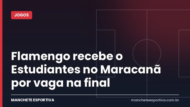 Flamengo recebe o Estudiantes no Maracanã por vaga na final Flamengo recebe o Estudiantes no Maracanã por vaga na final