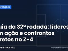Guia da 32ª rodada: líderes em ação e confrontos diretos no Z-4 Tabela e jogos da 32ª rodada do Brasileirão 2026