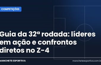 Guia da 32ª rodada: líderes em ação e confrontos diretos no Z-4 Tabela e jogos da 32ª rodada do Brasileirão 2026