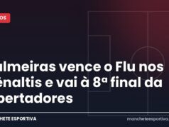 Palmeiras vence o Flu nos pênaltis e vai à 8ª final da Libertadores Jogadores do Palmeiras comemoram classificação para a final da Libertadores