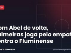Com Abel de volta, Palmeiras joga pelo empate contra o Fluminense Palmeiras x Fluminense, semifinal da Libertadores no Nubank Parque