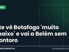 Tite vê Botafogo ‘muito abaixo’ e vai a Belém sem Montoro Arte da Manchete Esportiva sobre o Botafogo de Tite após a derrota para o Inter e o jogo contra o Remo